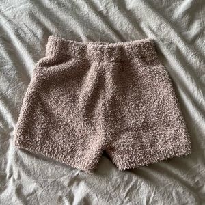 Fuzzy shorts